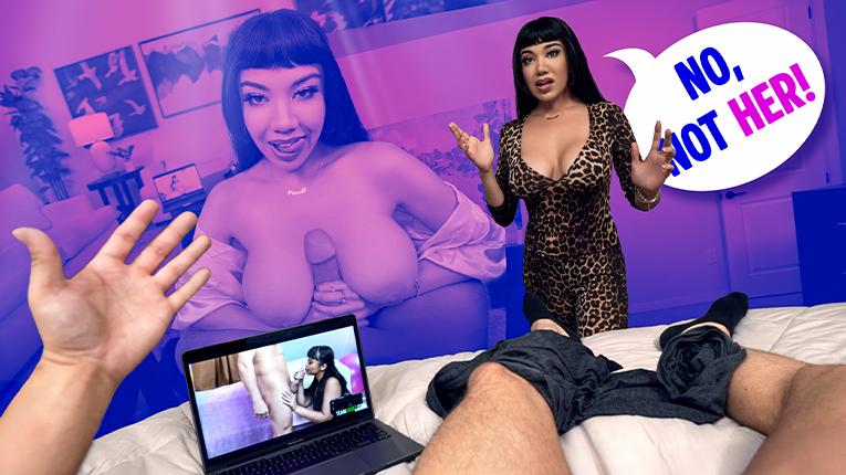 Little Puck's Stepsister's Hot Porn Scene: A Taboo & Steamy Threesome