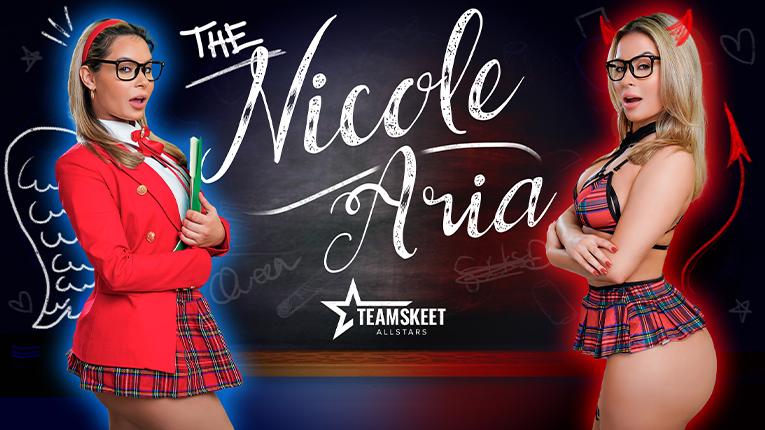 Nicole Aria's Expert Sex Scenes: Doggy, Missionary, Facial