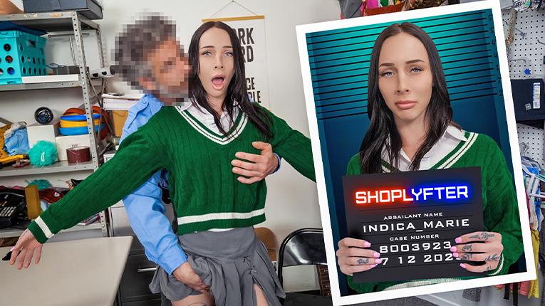 Indica Marie's Shoplifting Arrest Turns into a Sexual Encounter
