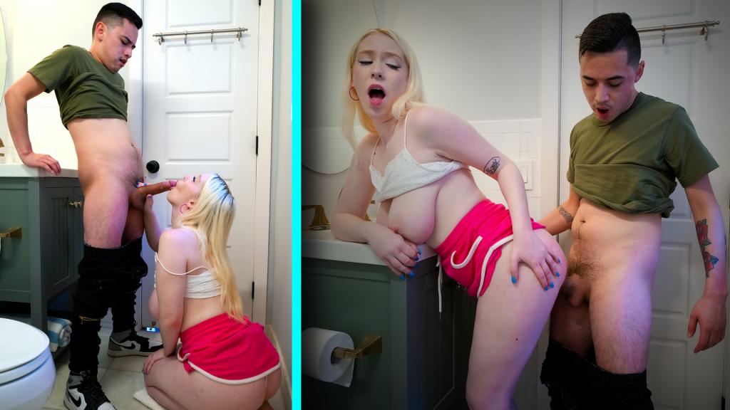 Gigi Sweets & Juan Loco - Forbidden Step Siblings Sex: Deep Throat, Cowgirl, Facial