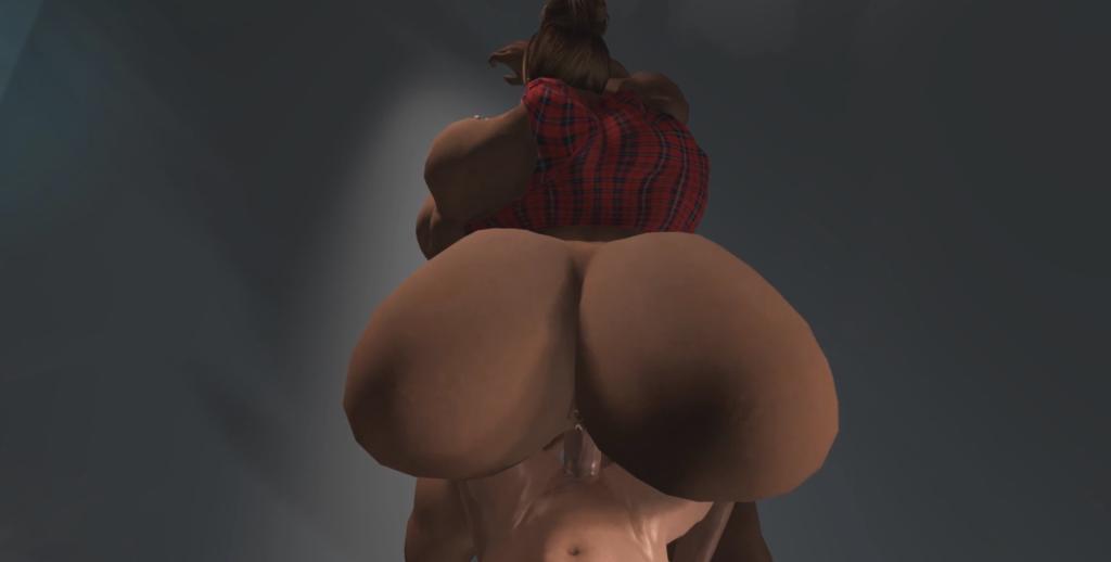 VR Porn: 180° 3D Animated Sex Scene with Performer1, Performer2, Performer3