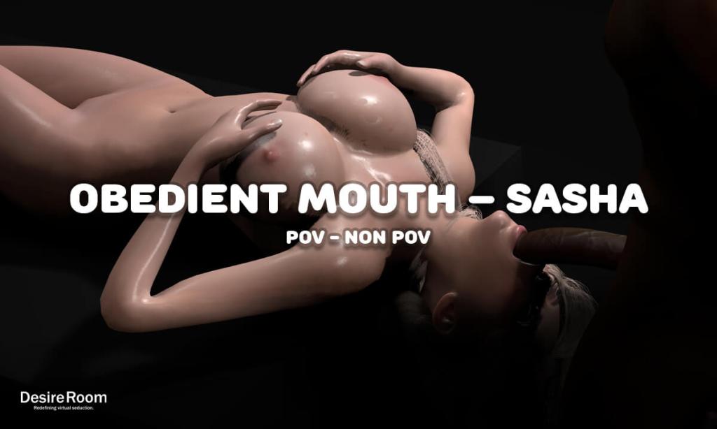 Sasha - Big Boobs Interracial Blowjob in 4K