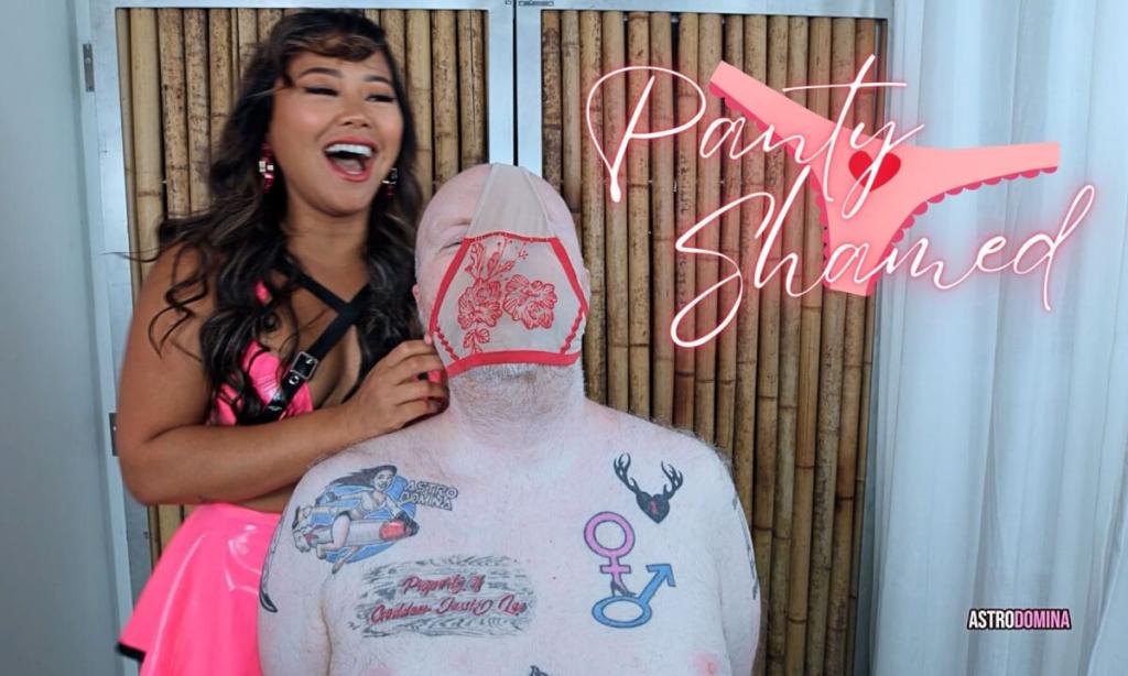 Femdom Humiliation: Astro Domina & Grunky - Used Panties Session