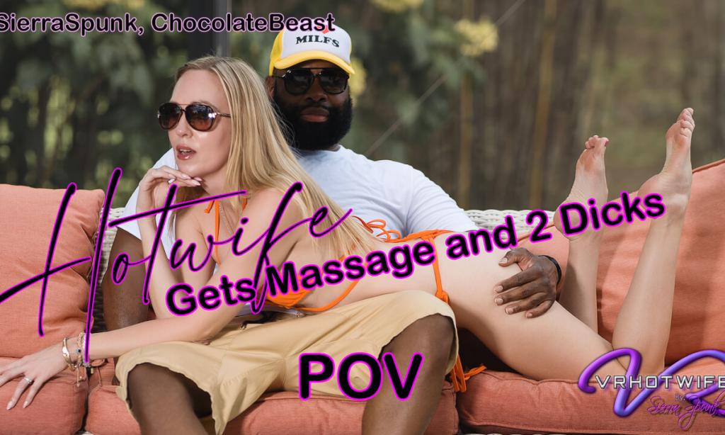 Relaxing Massage Turns Into Threesome: Sierra Spunk and ChocolateBeast