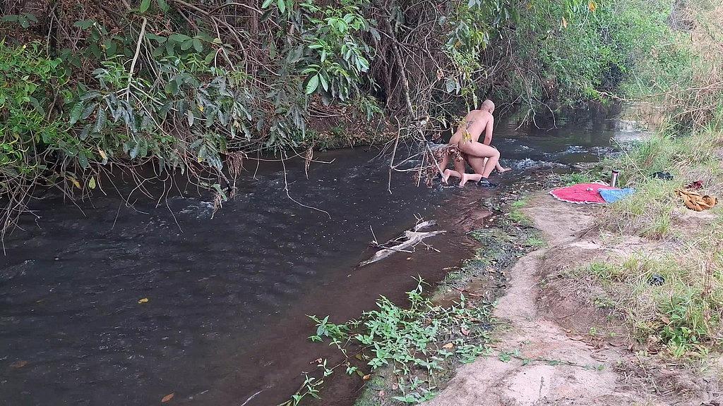 Victor and Gabi's Surprise Outdoor Sex Adventure - Blonde Couple in Hardcore Blowjob, Doggy Style, and Cow Girl Scenes (HD)