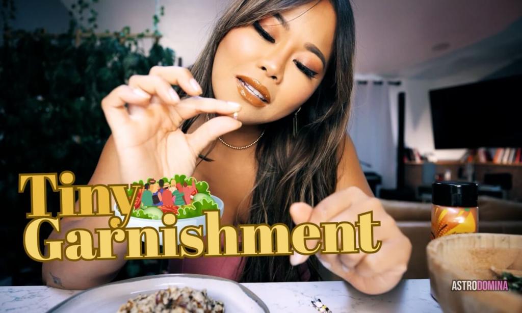 Asian Goddess Astro Domina: Cooking With Tinies - 4K Tattooed Solo GONZO