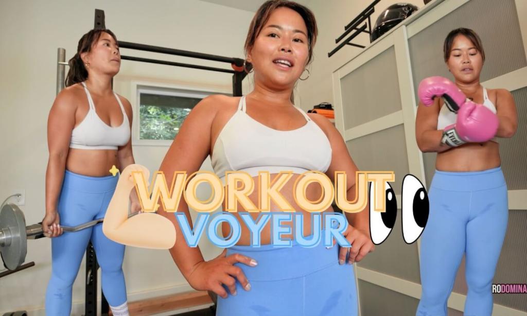 Astro Domina's Sweaty Fitness Gym Workout - Brunette Goddess Astro Domina gets Fit in UHD (4K)